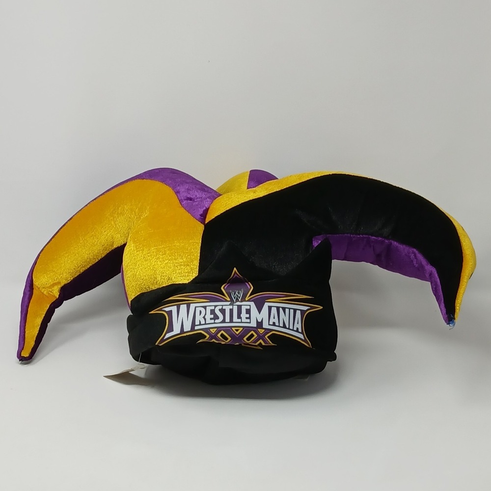 2014 WWE Authentic Product Wrestlemania XXX Jester Hat New With Tags, Rare